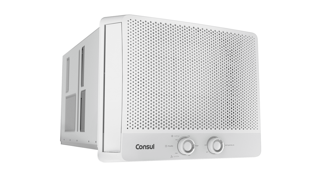 Ar-Condicionado Janela Consul 7500 BTUs Frio CCB07GB Branco 220V