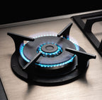 Cooktop à Gás Fischer 5 Bocas Platinium Prime Tripla chama Trempe em Ferro Fundido 19784-51515 Bivolt