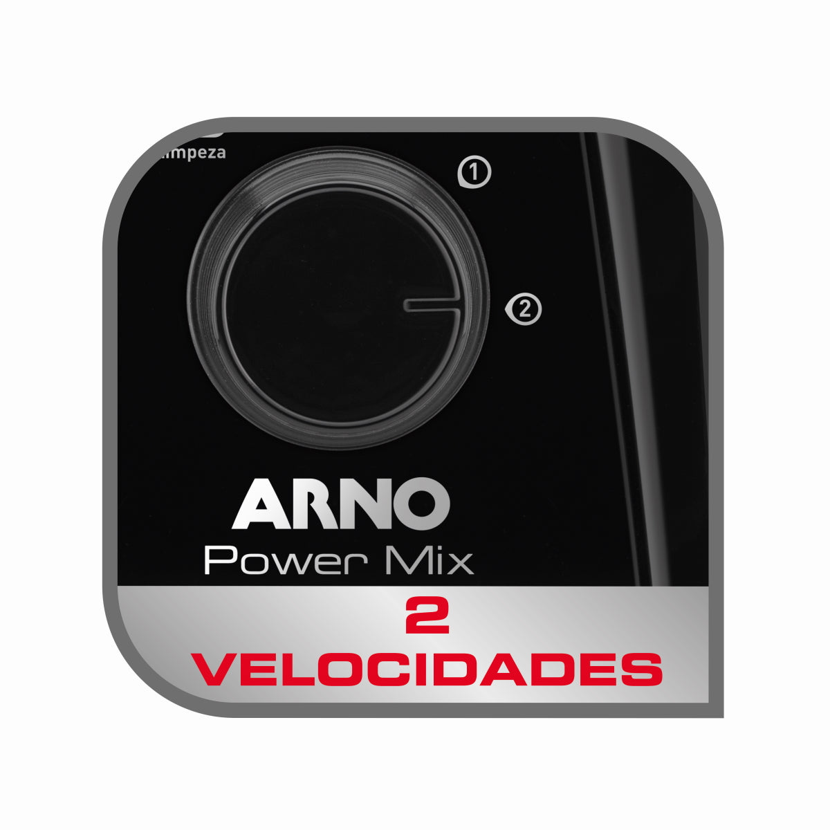 Liquidificador Arno 2L Power Mix 550W LQ10 Preto 220V