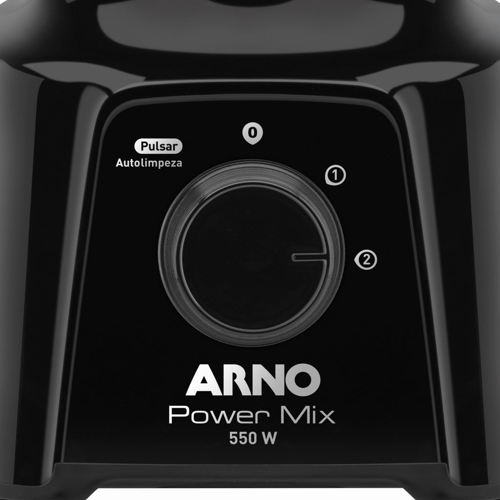Liquidificador Arno 2L Power Mix 550W LQ10 Preto 220V
