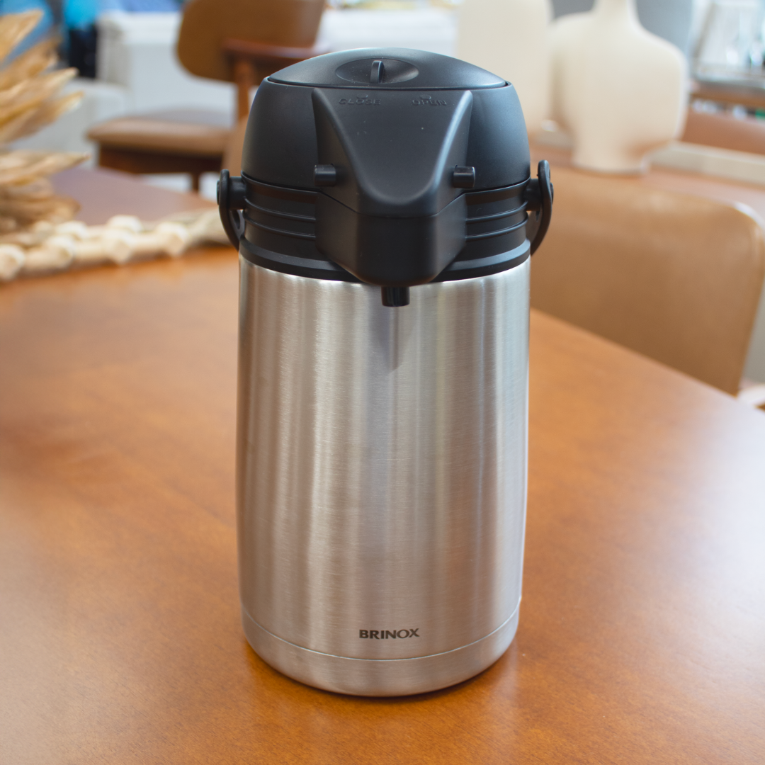 Garrafa Térmica Brinox 1,3L Inox