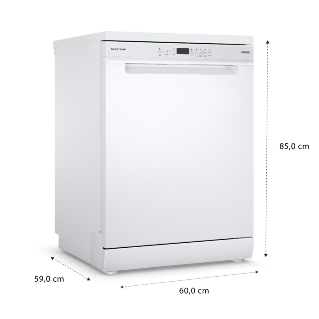 Lava-Louças Brastemp 14 Serviços Smart Sensor BLF60AB Branco 220V