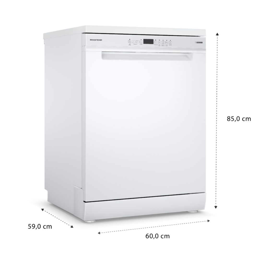 Lava-Louças Brastemp 14 Serviços Smart Sensor BLF60AB Branco 220V