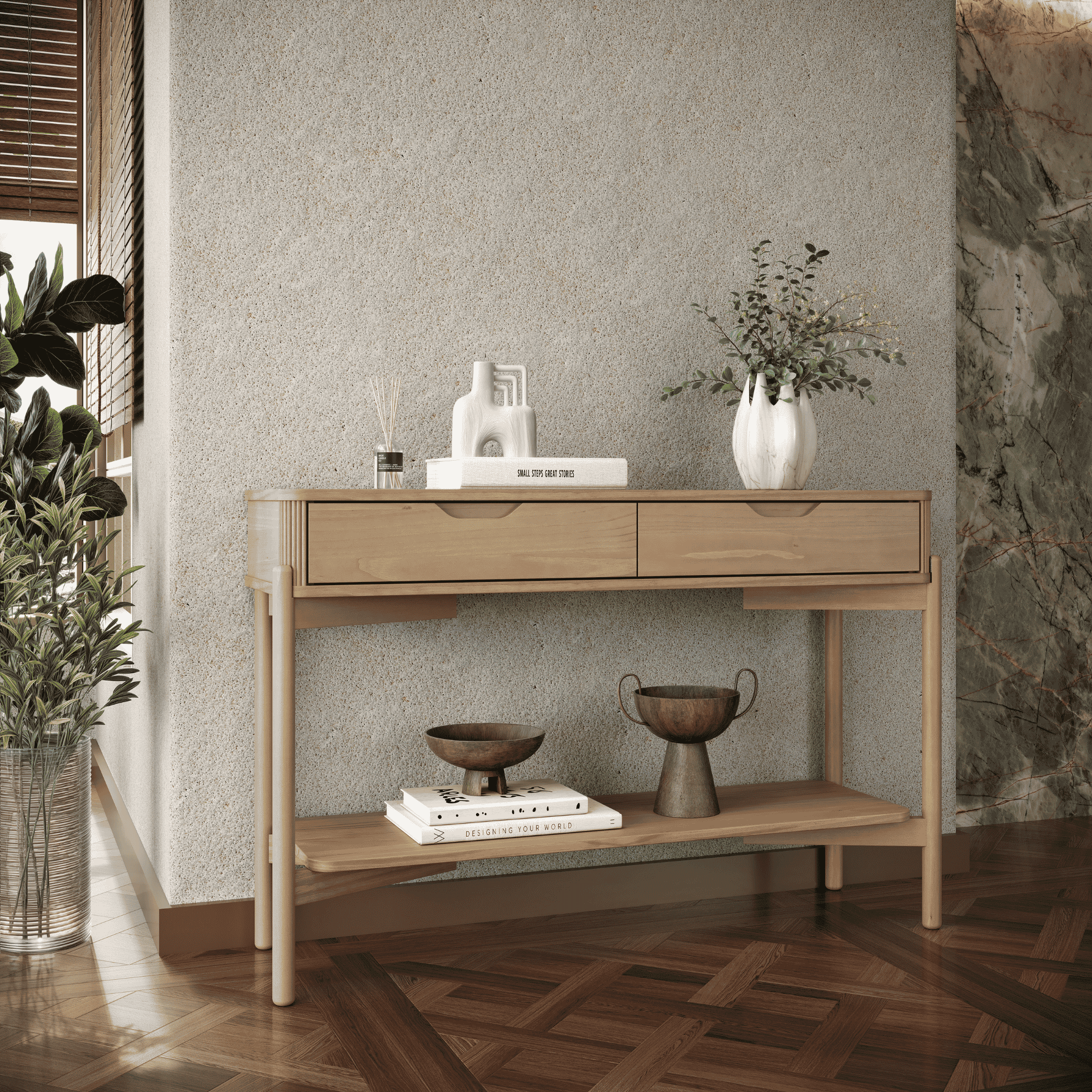 Aparador Nest Finestra 120cm 2 Gavetas Tauari