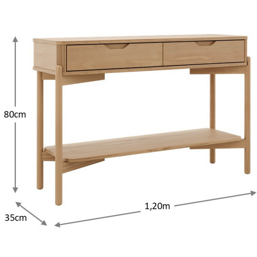 Aparador Nest Finestra 120cm 2 Gavetas Tauari