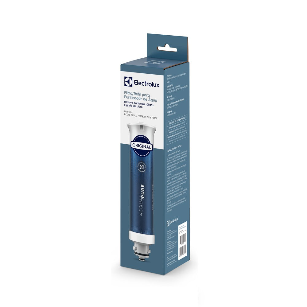Filtro/Refil Original Electrolux Acqua Pure para Purificador PC01B, PC01X, PE15B, PE15X e PE15P