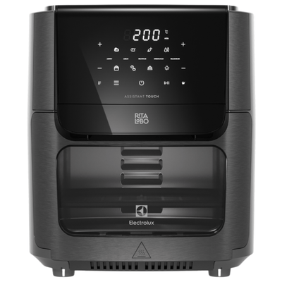Fritadeira Elétrica Sem Óleo AirFryer 12L Electrolux Experience por Rita Lobo Grafite 220V