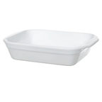 Refratário de Cerâmica Florarte com Alça 23cm Branco