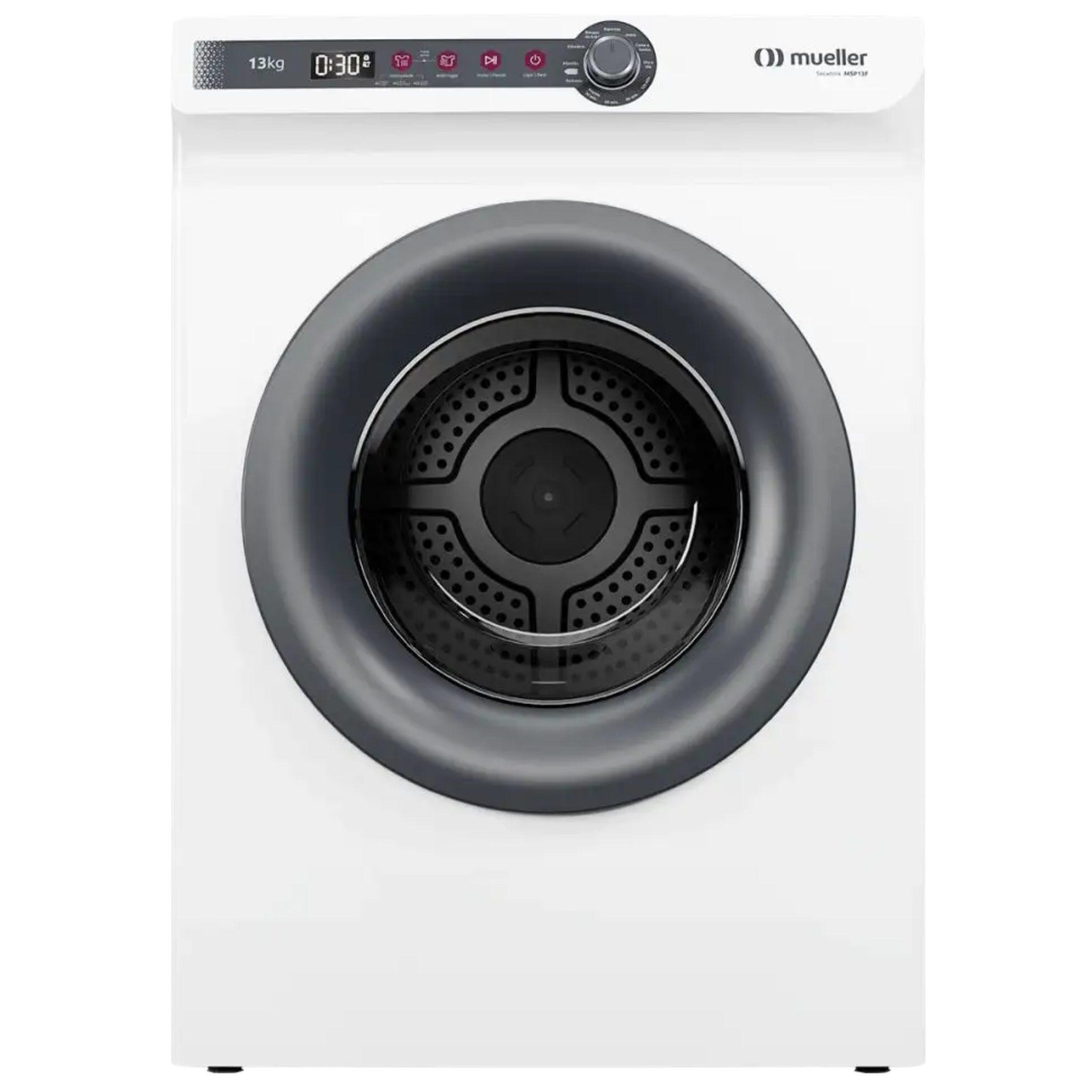 Secadora Piso Mueller 13kg com Sensor de Umidade MSP13F Branco 220V