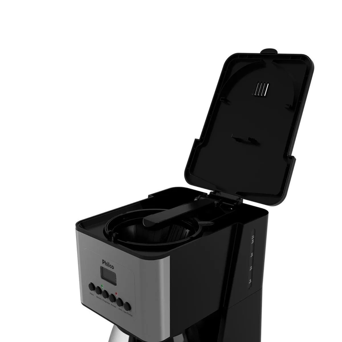 Cafeteira Elétrica Philco 40 cafezinhos Painel Digital Preto 220V