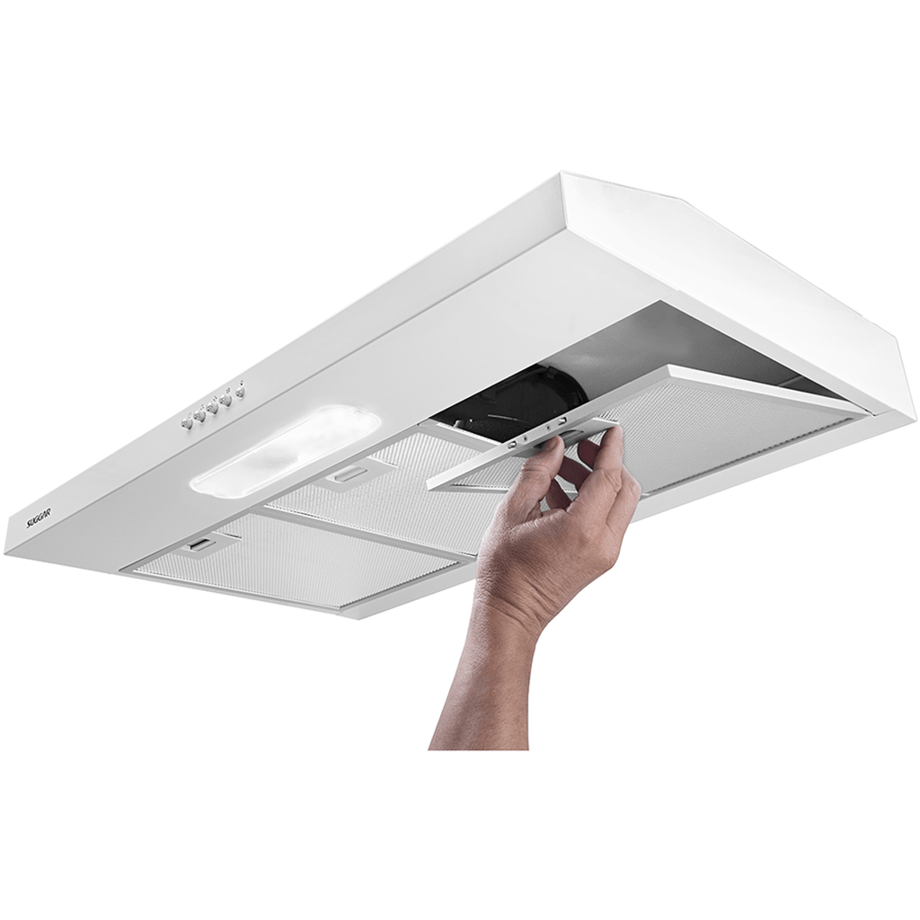 Depurador de Ar Slim 60cm 3 Velocidades Suggar DPS162BR Branco 220V