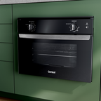 Forno de Embutir Elétrico Consul 47L COB47BE com Timer e Função Gratinar Preto 220V