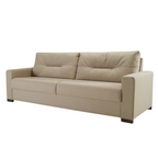 Sofá Living MH4209 183cm Herval 2 assentos Veludo Capuccino