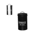 Pote para Biscoito de  Etilux Manhattan  1,7L Preto