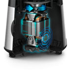 Liquidificador Philips Walita 3L Série 5000 1400W RI2244 Preto/Inox 220V
