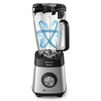 Liquidificador Philips Walita 3L Série 5000 1400W RI2244 Preto/Inox 220V