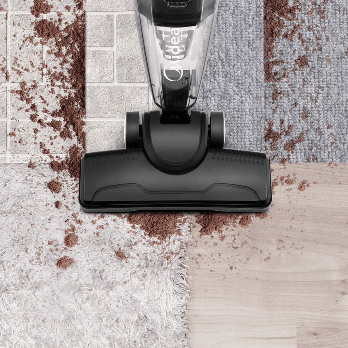 Aspirador de Pó Vertical 2 em 1 Midea VVA21P2 Preto e Azul 220V