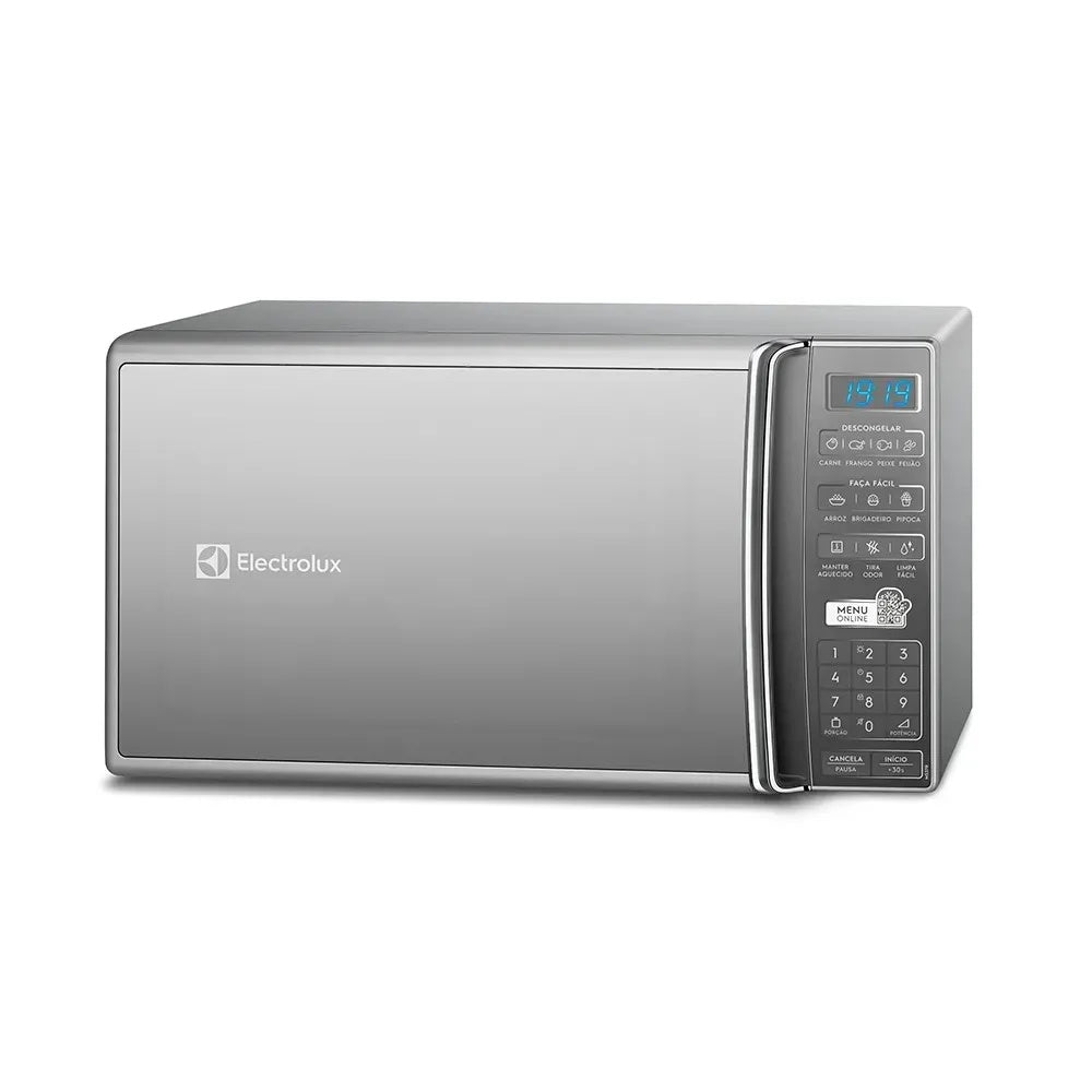 Micro-ondas Electrolux 27L Menu On Line Prata 220V