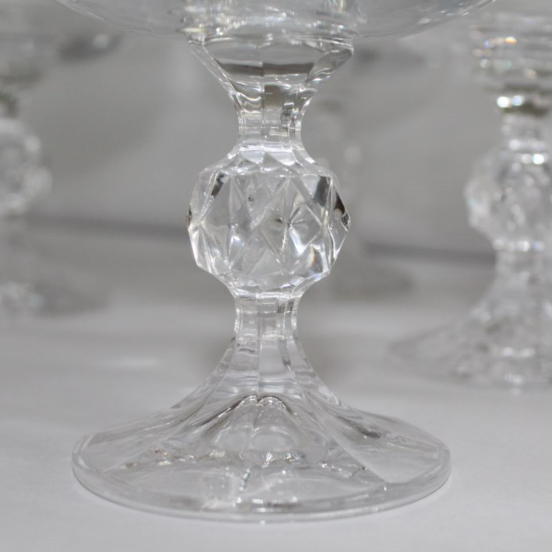 Jogo de 6 Taças em Cristal Ecológico Bohemia Klaudie 200ml