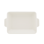 Refratário de Porcelana Coliseu com Alça 23,5cm Branco