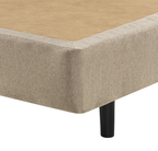 Base Para Colchão High Spring Solteiro Ecoflex 88x188x25cm Bege