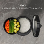 Panela de Arroz Elétrica Electrolux 3,5L Efficient Rita Lobo ERC20 220V