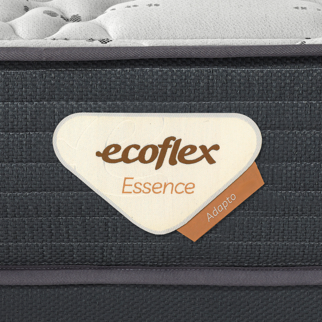 Conjunto Cama Box Solteiro Adapto Ecoflex 88x188x61 Molas Ensacadas Wide