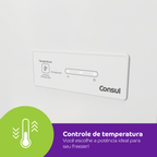 Freezer Horizontal Consul 528L Inverter 2 Portas CHB53MB Branco 220V