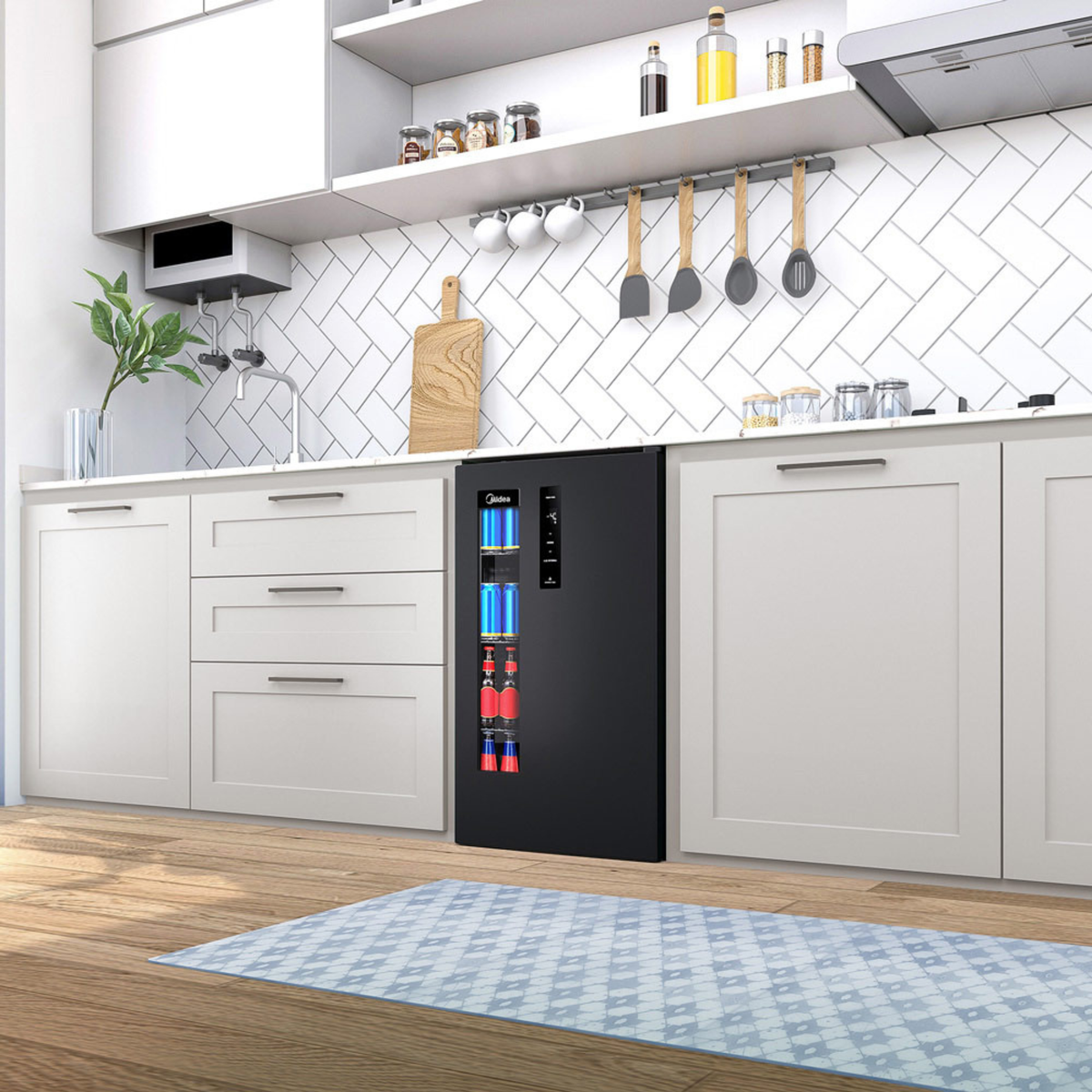 Cervejeira Flex Midea 82L Frigobar ou Adega Preto 220V