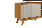 Rack Aurum Linea 160cm Nature e Off White