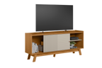 Rack Aurum Linea 160cm Nature e Off White