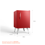 Frigobar Brastemp Retrô 76L BRA08HV Vermelho 220V