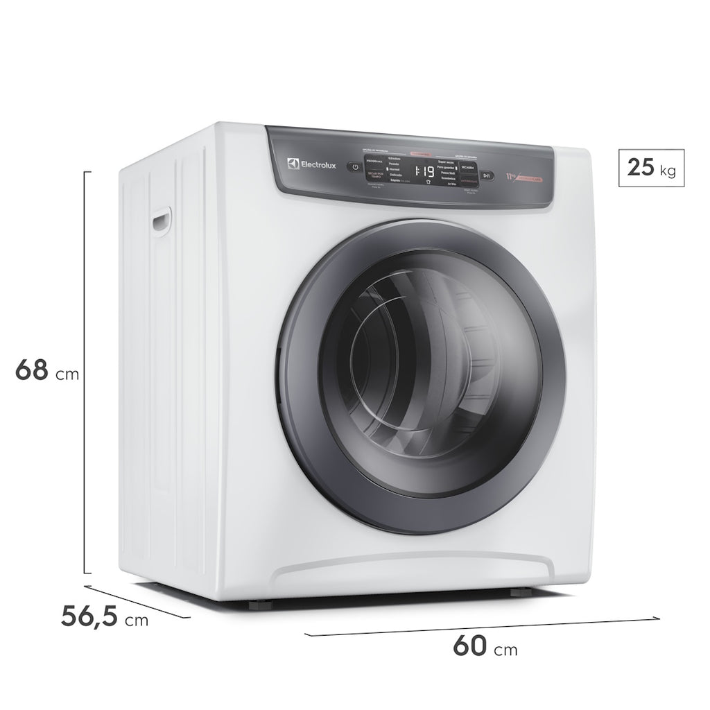 Conjunto Electrolux Lavadora de Roupas 11kg LES11 + Secadora Piso e Parede 11kg SVB11 220V