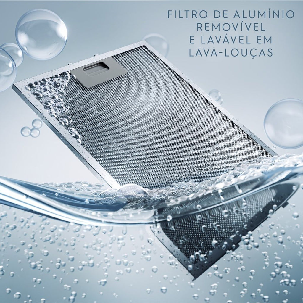 Coifa de Parede Experience Electrolux CE6T 60cm Inteligência Artificial Inox 220V