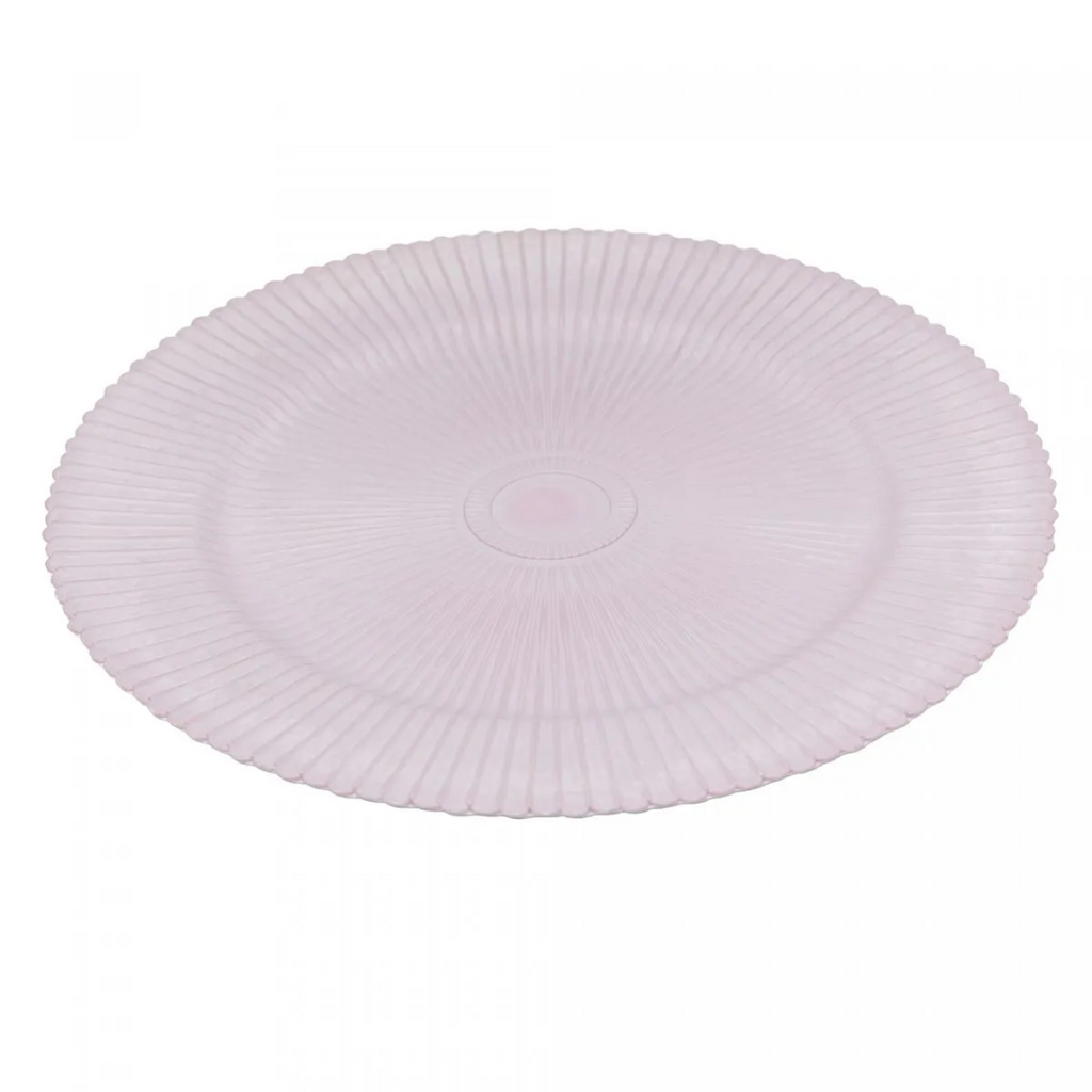 Conjunto 2 peças de Souplats Plastic Onix Rosa Coliseu 33cm