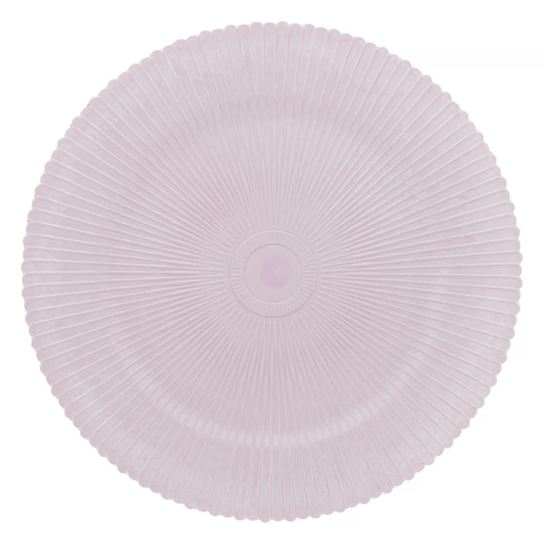 Conjunto 2 peças de Souplats Plastic Onix Rosa Coliseu 33cm