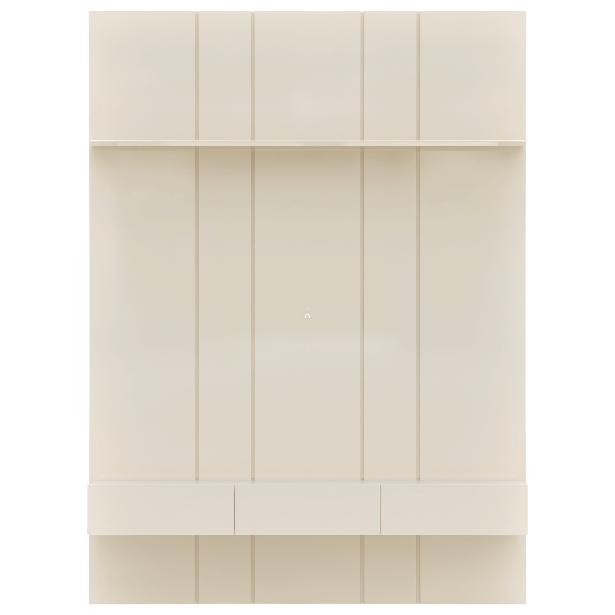 Home Painel Liso Slim Suspenso Imcal 137cm com Led Off White