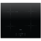 Cooktop Indução Midea 4 Bocas Even Pro Vitrocerâmica Preto 220V