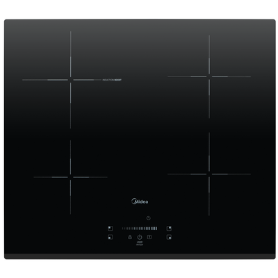 Cooktop Indução Midea 4 Bocas Even Pro Vitrocerâmica Preto 220V
