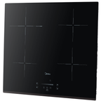 Cooktop Indução Midea 4 Bocas Even Pro Vitrocerâmica Preto 220V