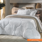 Edredom Queen Altenburg Blend Elegance 240x260cm Blanc