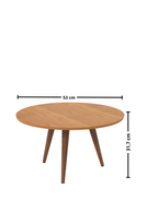 Mesa de Centro Slim Patrimar Redonda Cinamomo