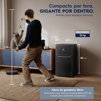 Mini Refrigerador Electrolux 83L EMD1B Duplex Inverter Preto Bivolt