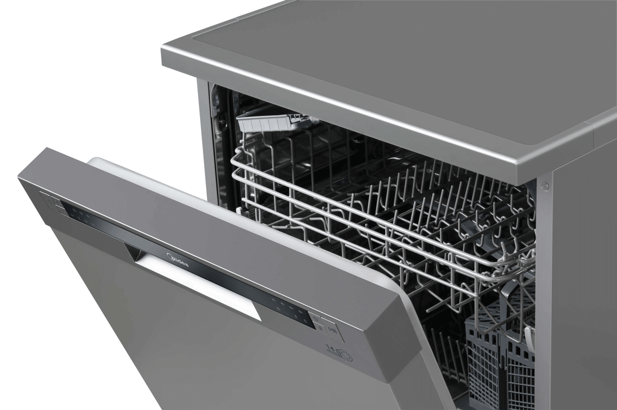 Lava-Louças Midea 14 Serviços DWA14S2 Programa Eco Cinza 220V