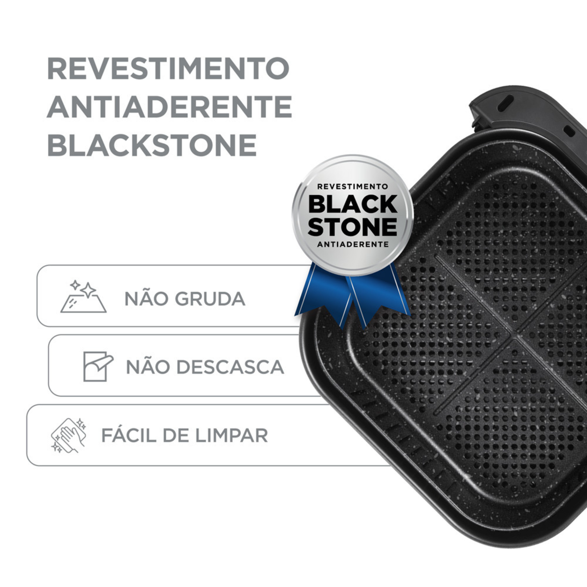 Fritadeira Elétrica Sem Óleo Air Fryer 8,5L Midea Widemax Cyclone Preto 220V