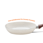 Frigideira Ceramic Life Brinox Granada Indução 24cm Vanilla