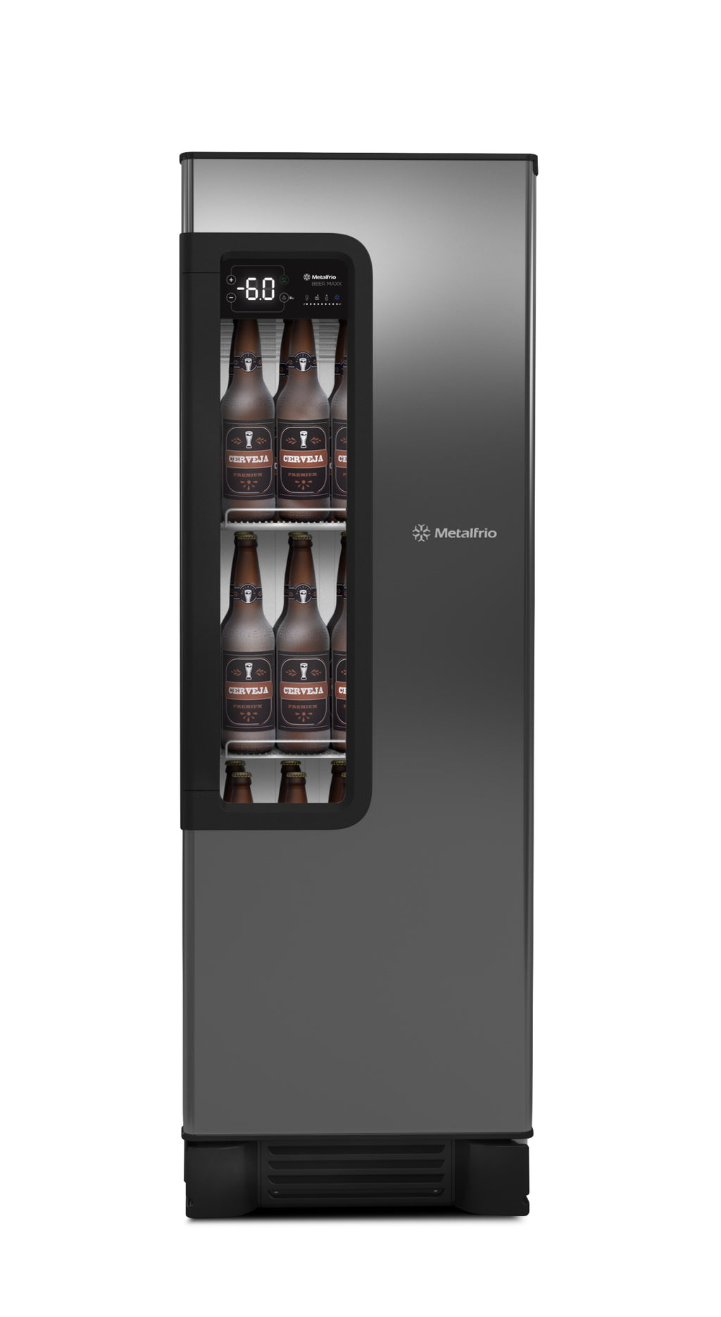 Cervejeira Residencial Metalfrio 256L VN25TPD008 Beer Maxx 250 Inox 220V