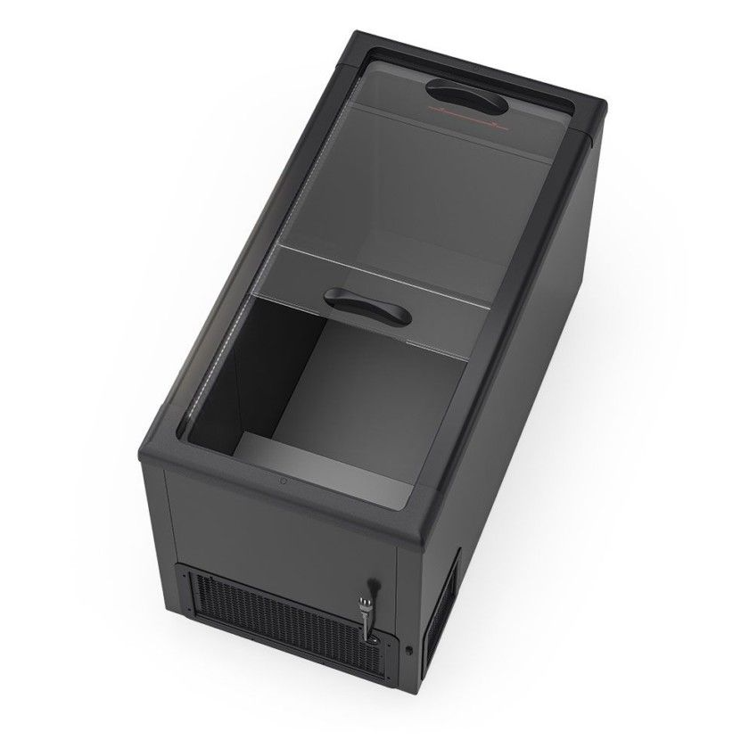 Freezer Horizontal Gelopar 395L GHD-400 LB PR Preto 220V