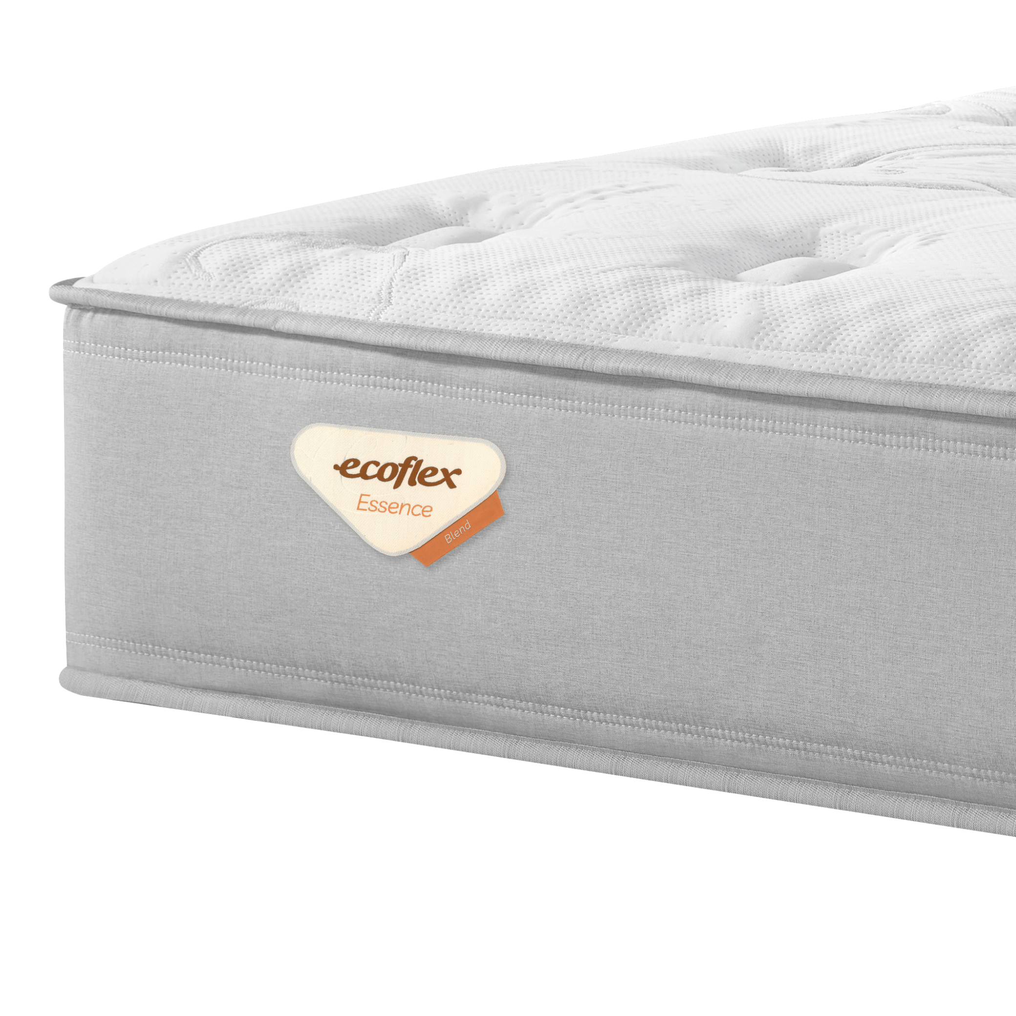 Colchão Blend Casal Ecoflex 128x188x31cm Molas Ensacadas Prata