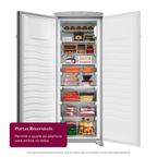 Freezer Vertical Flex Brastemp 276L BVR28PK Frost Free Platinum 220V